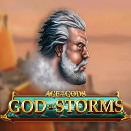 Age Of The Gods: God of Storms logo by Playtech Astromania Casino