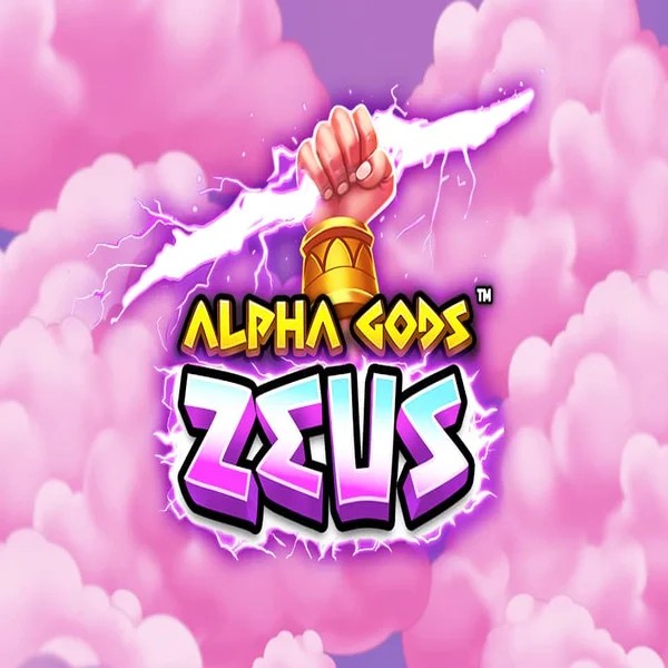 Alpha Gods Zeus game by PearFiction Studios – logo hosted on Astromania Casino