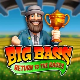 Big Bass Return to the Races by Pragmatic Play, showcased at astromania.dk – game logo