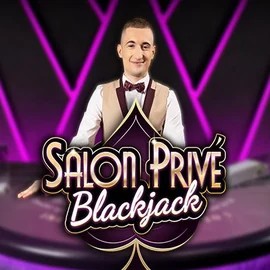 Blackjack Salon Privé logo by Ezugi Astromania Casino