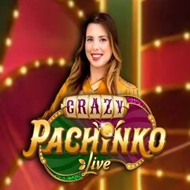 Crazy Pachinko online game logo by Evolution on astromania.dk