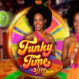Live Casino logo of Funky Time from Evolution at Astromania Casino