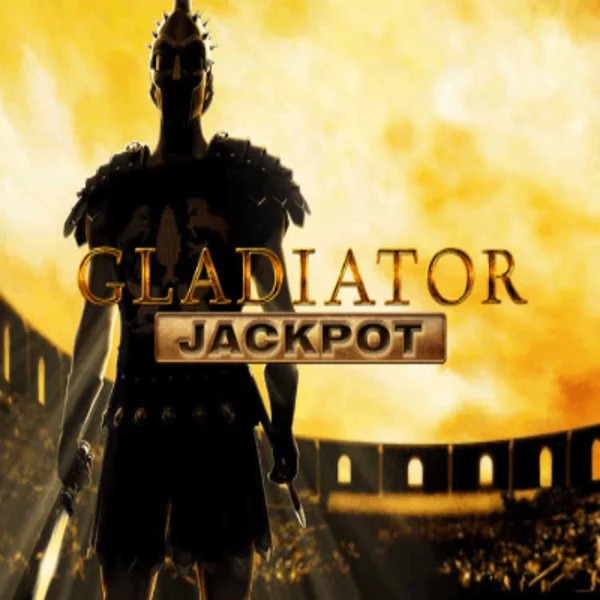Gladiator Jackpot slot logo by Playtech at Astromania Casino