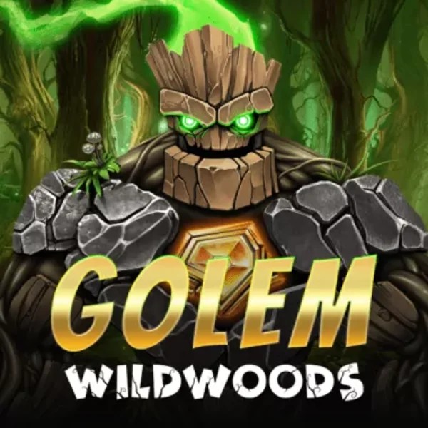 Golem Wildwoods logo by BF Games Astromania Casino