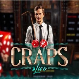 Live Craps logo – Live Casino by Evolution at Astromania Casino