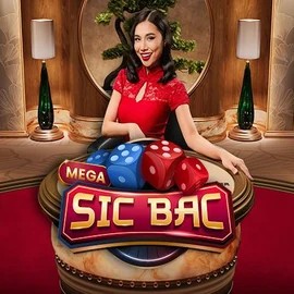 Mega Sic Bac slot visual from Pragmatic Play available on astromania.dk