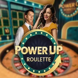 PowerUP Roulette game by Pragmatic Play – logo hosted on Astromania Casino