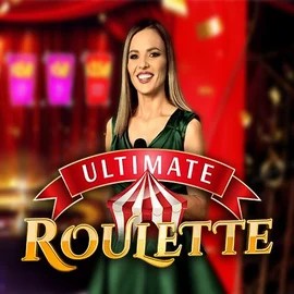 Ultimate Roulette logo by Ezugi at Astromania Casino